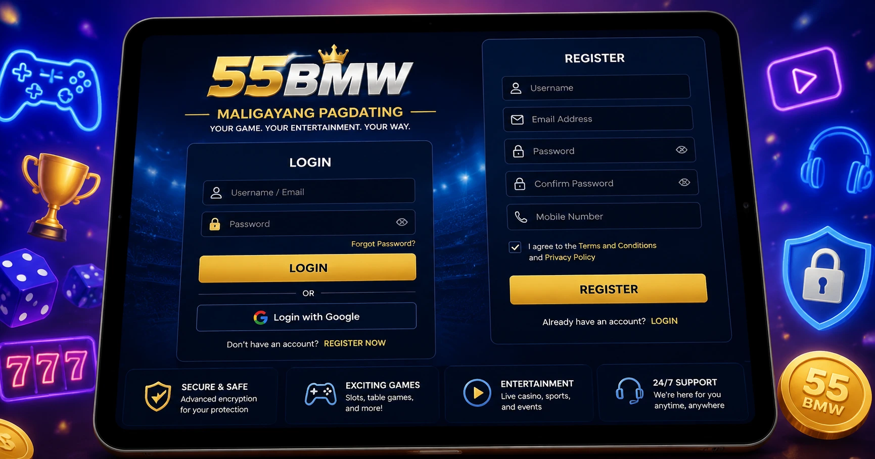 Enhancing Experience with 55bmw maligayang pagdating login register app - image 2
